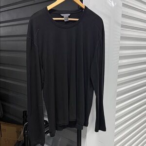 Men's John Varvatos Black Long Sleeve Shirt